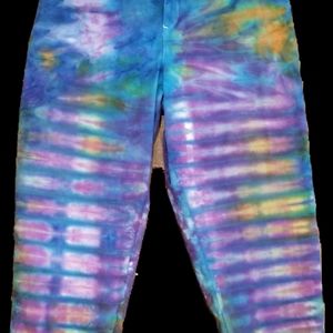Tie dyed pants